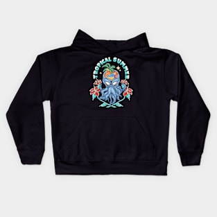 TROPICAL SUMMER Kids Hoodie